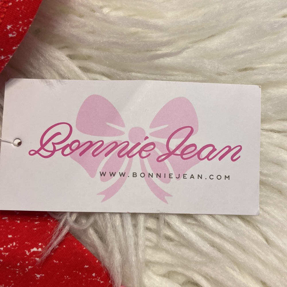 Bonnie Jean Girls Dress size 6 brand new with tag color red - Picture 3 of 9